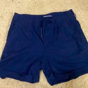 Calvin Klein navy blue shorts for women